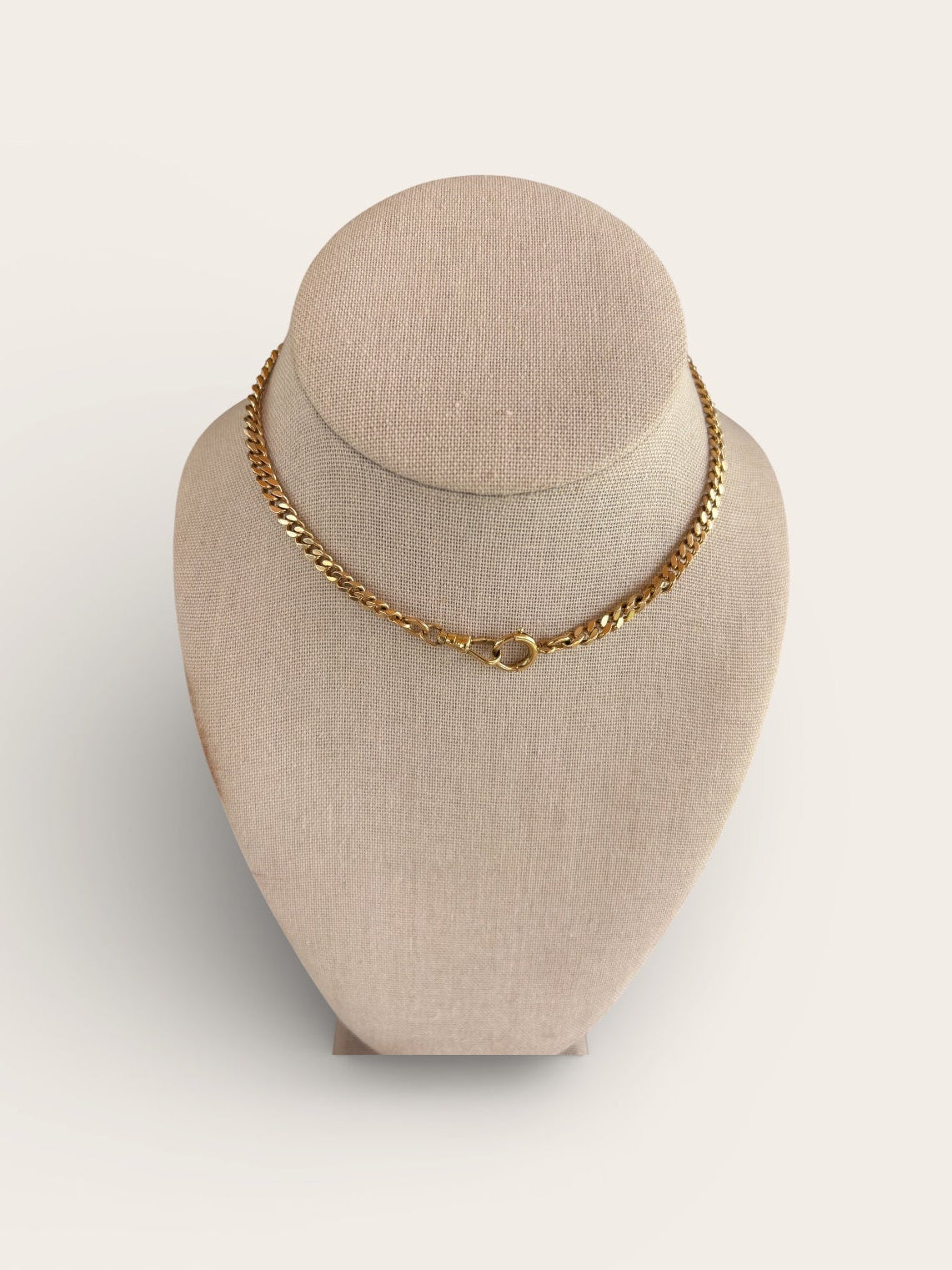 Vintage Cuban Watch Chain Necklace