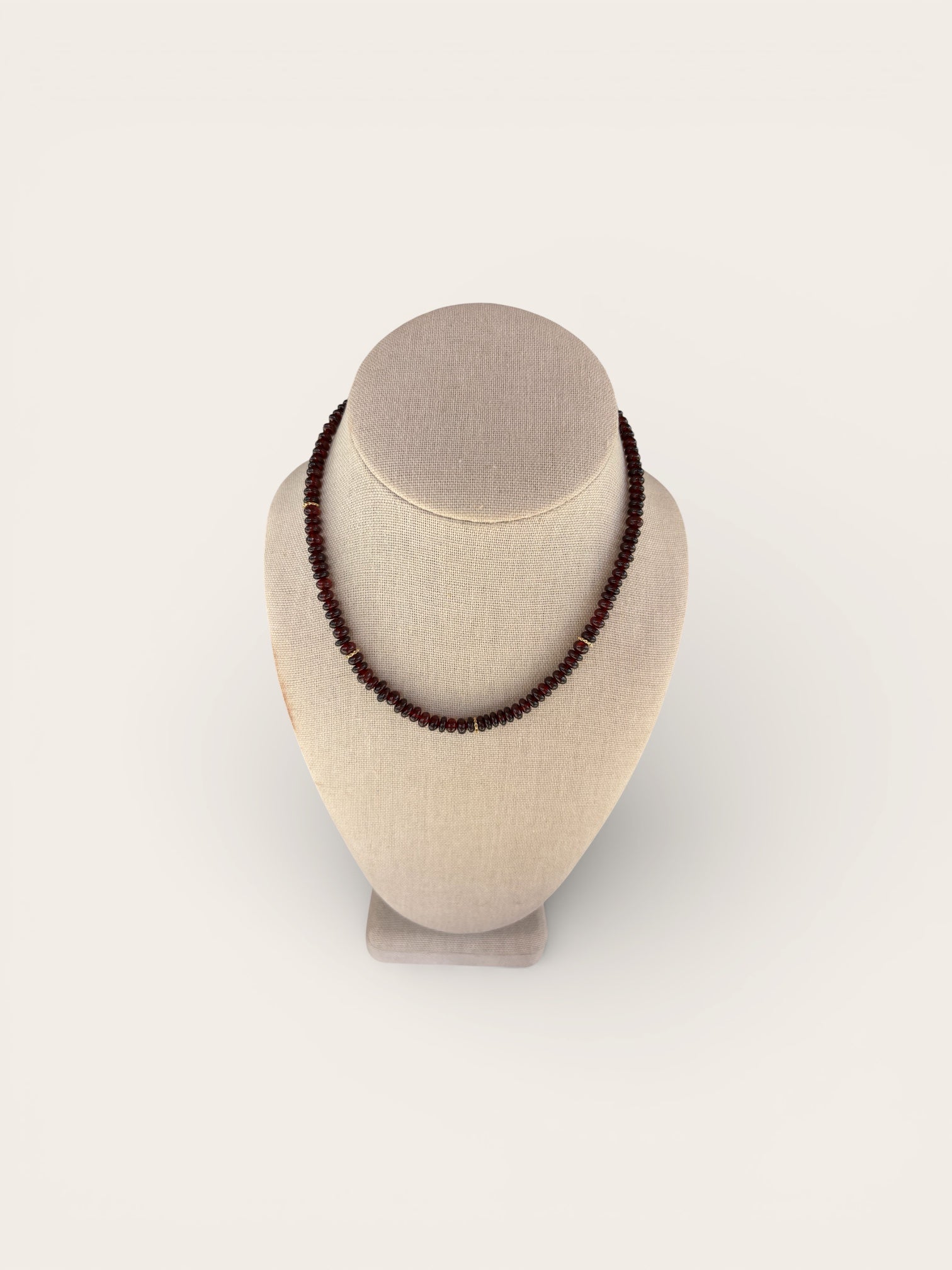 Garnet Lala Necklace
