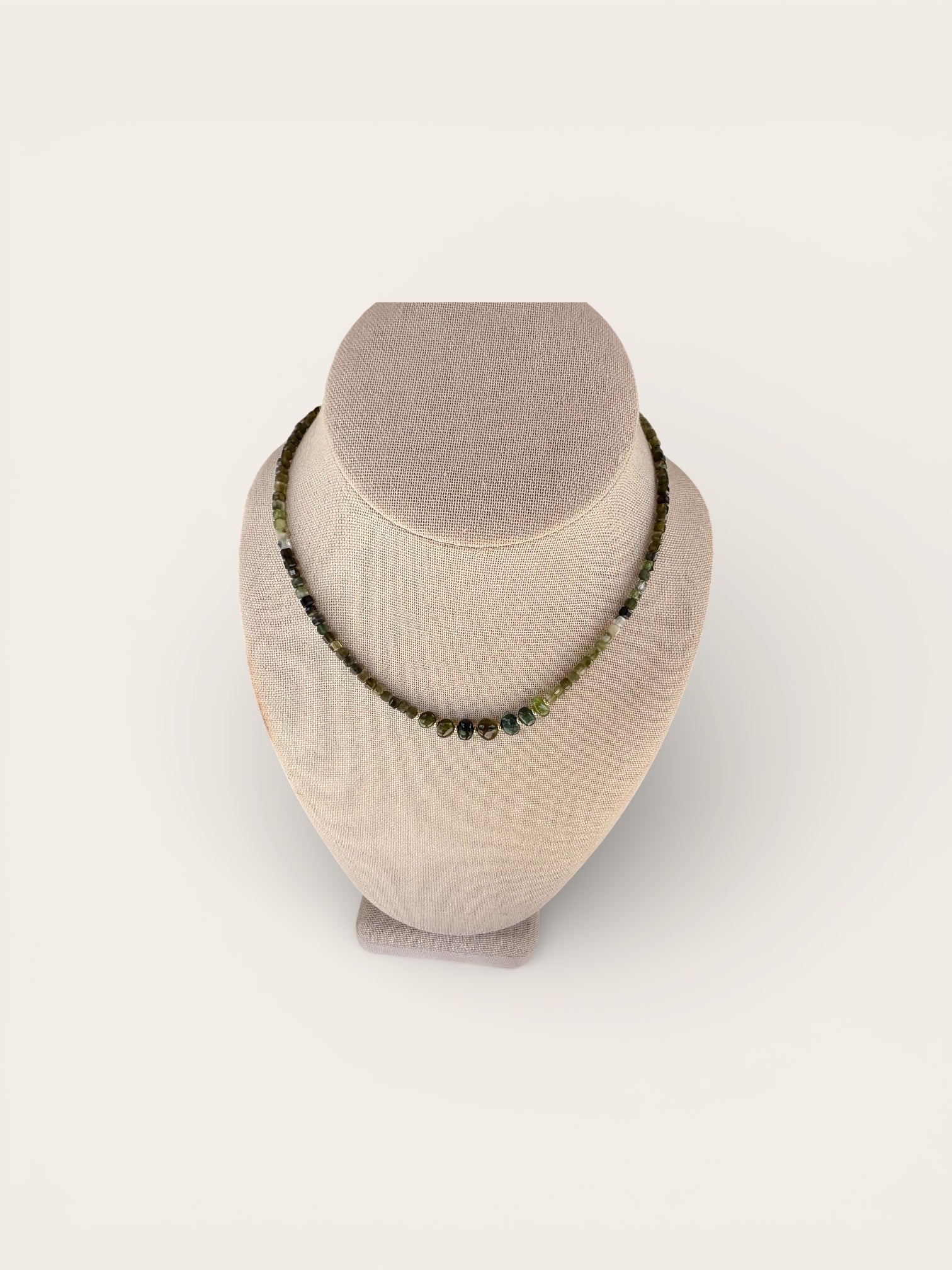 Green tourmaline Paris Necklace