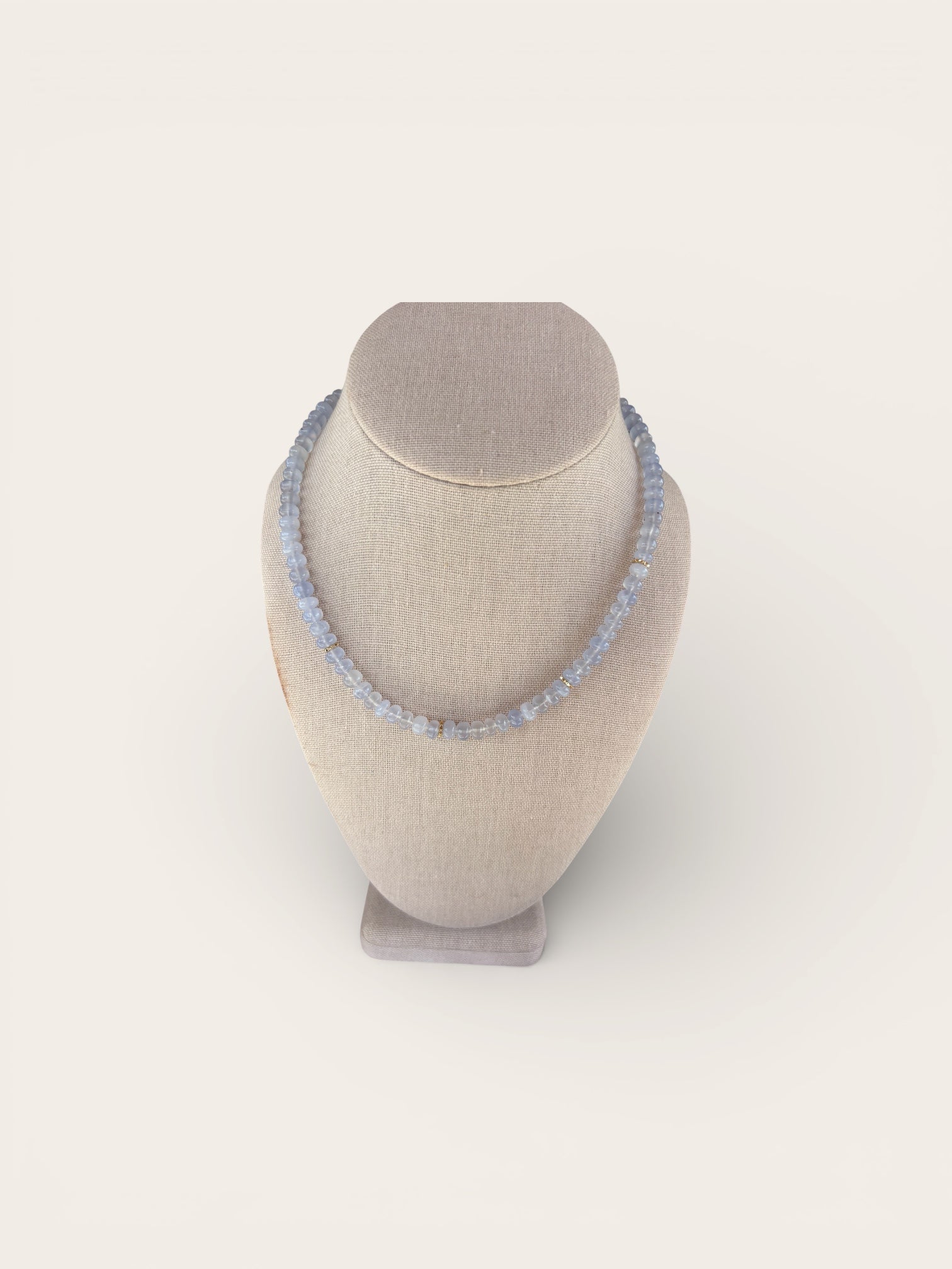 Blue Chalcedony Lala Necklace