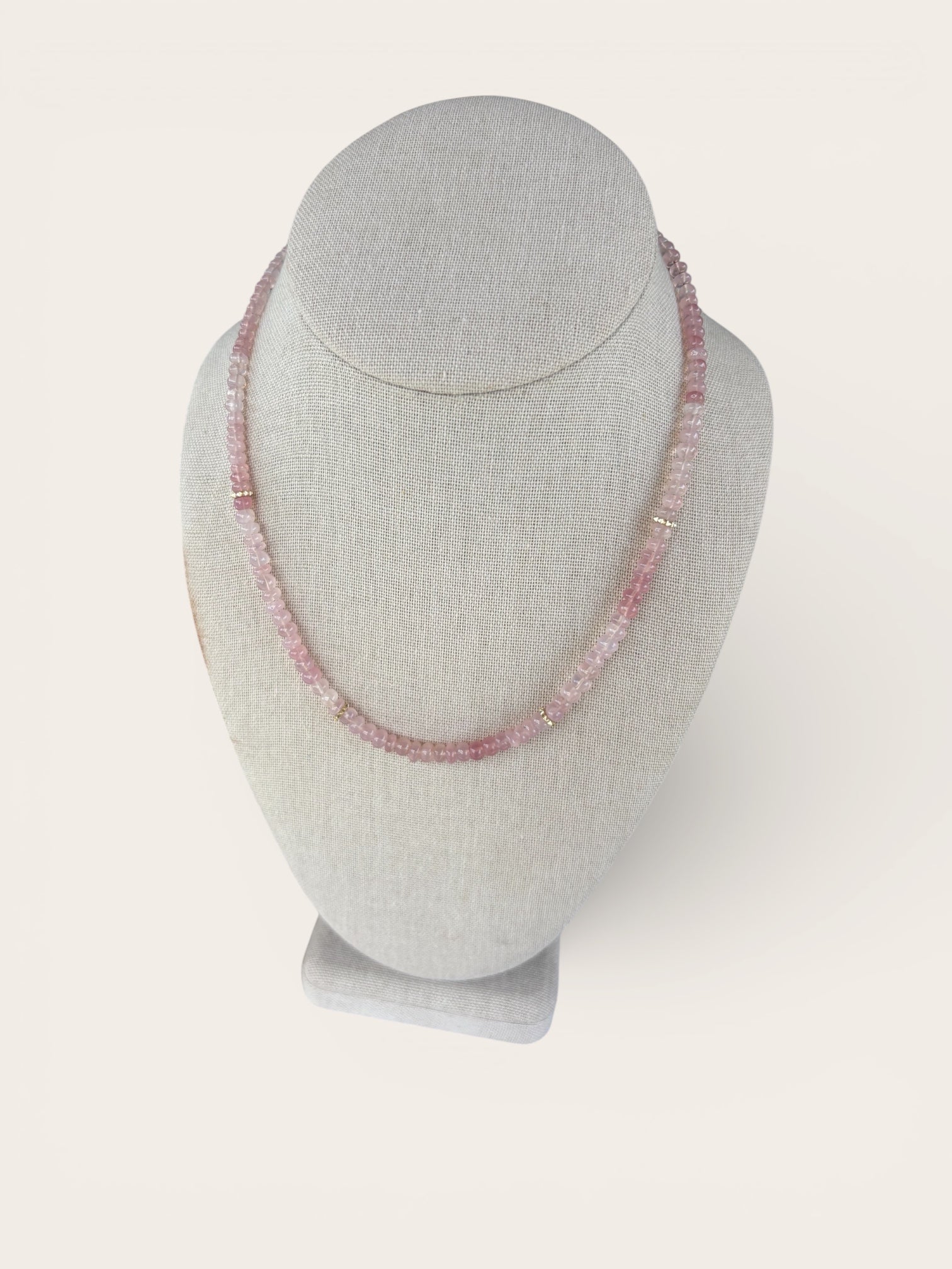 Pink Quartz Lala Necklace